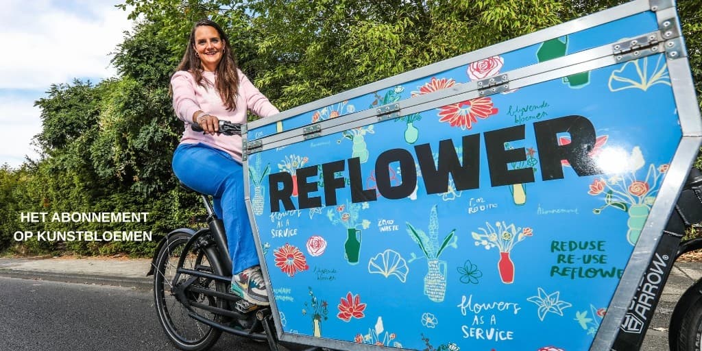 Reflower cargo bike delivery